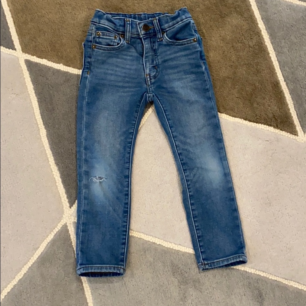 J Crew Crewcuts Skinny Distressed Jeans size 4